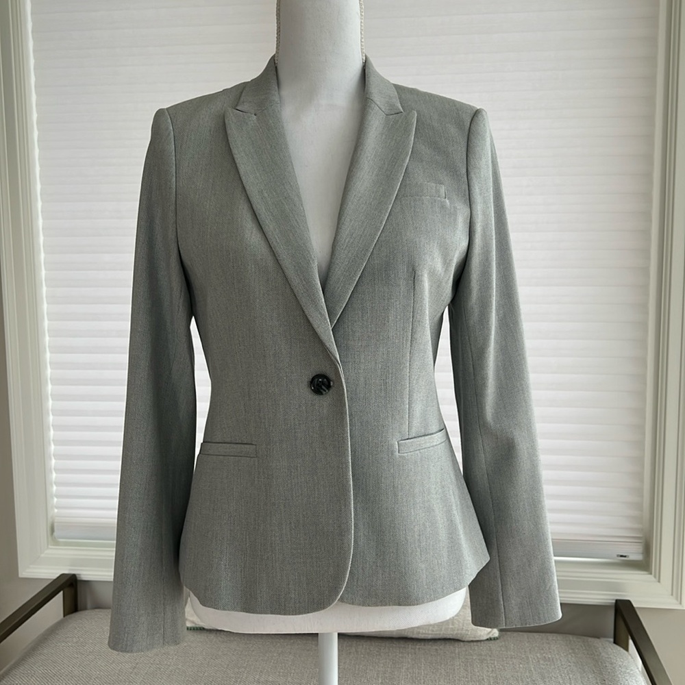 Banana Republic Gray Blazer